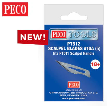PT513 Soft-grip Craft Knife No.11 Blades