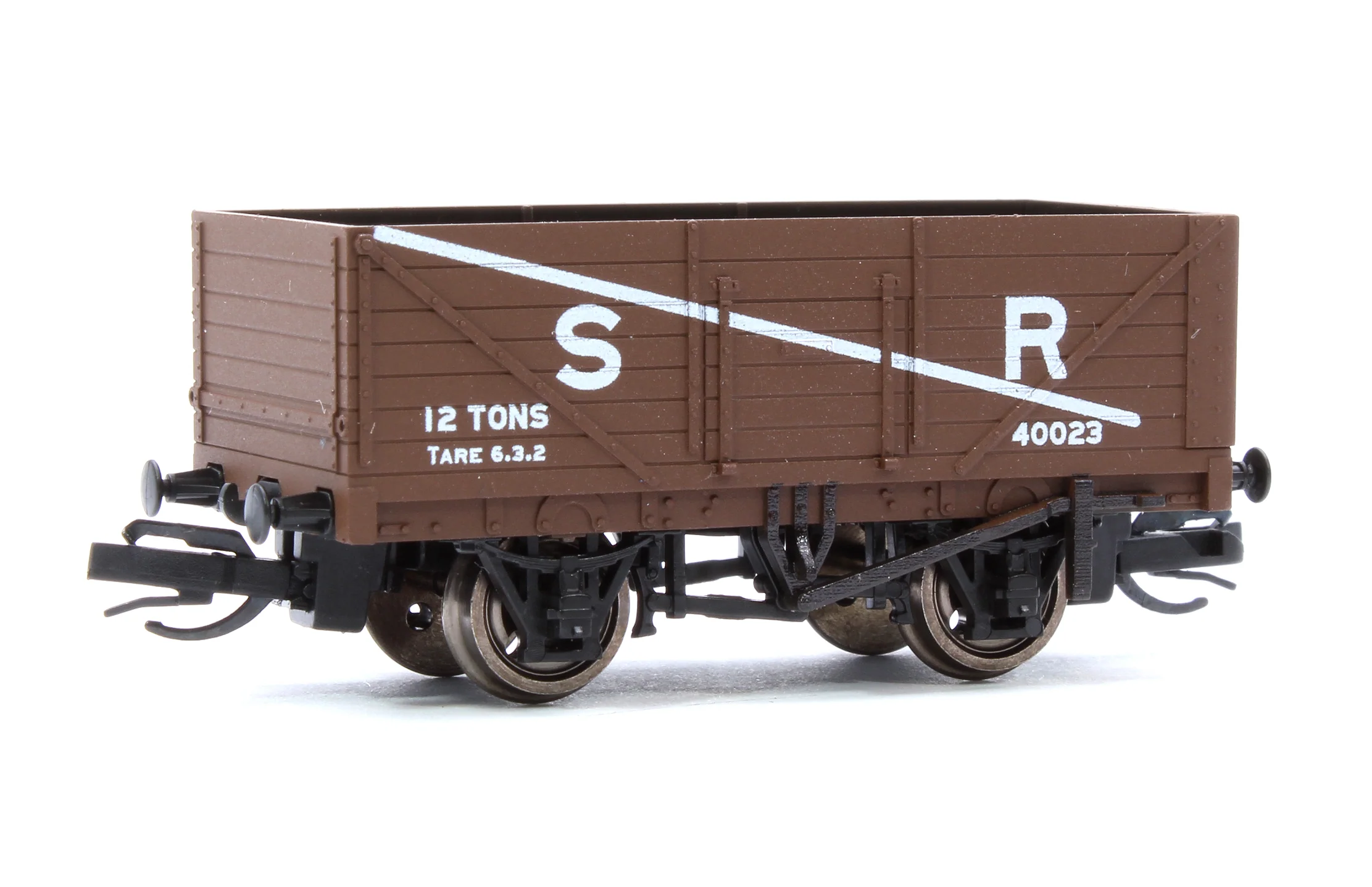TTR7002S TT:120 Scale SR Brown 7-Plank Open Wagon No.40023