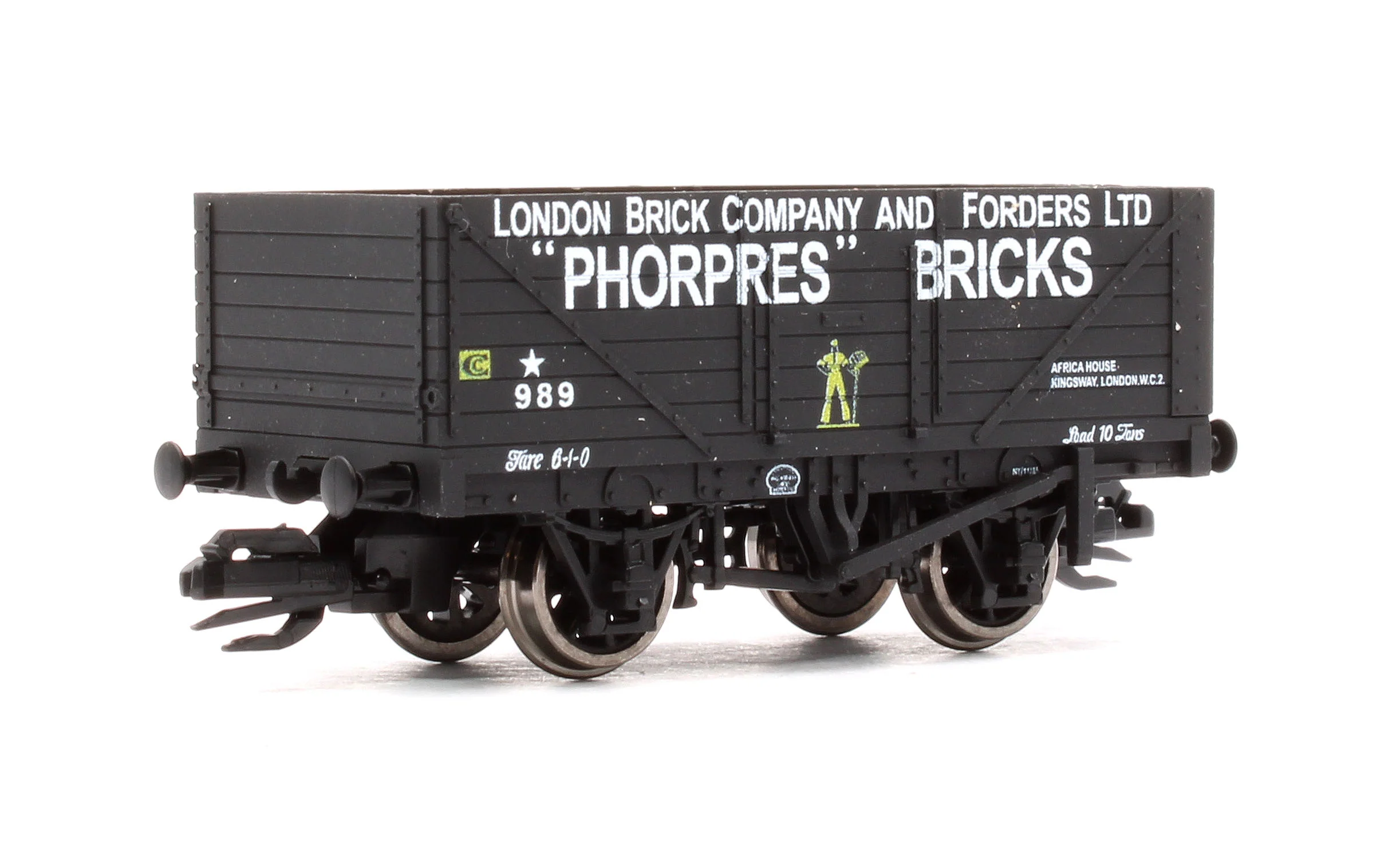 TTR7022P TT:120 Scale 7 Plank Wagon Phorpres Bricks - Image 3