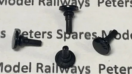 PS107 Replacement Hornby S8911 Round Buffers (4 Pack) Plastic