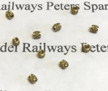 PS73 Threaded Brass Insert 10BA (10 Pack) Ideal For Kits