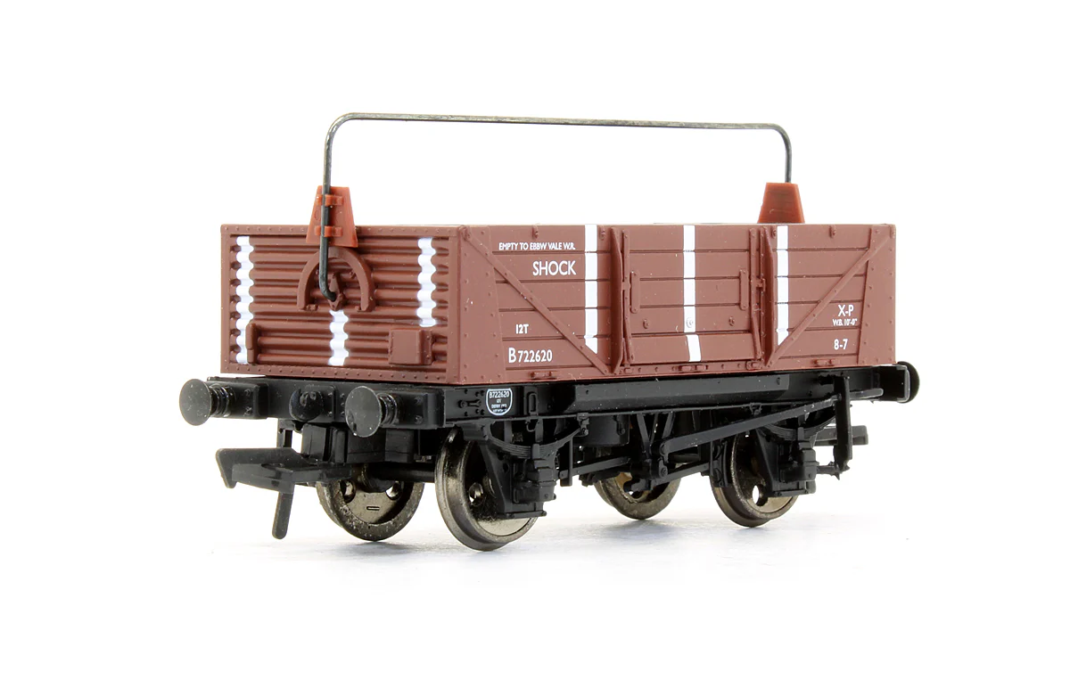 Pre-Owned 12 Ton Shock Absorbing Open Wagon Hybar BR Bauxite 'B722620' - Image 2