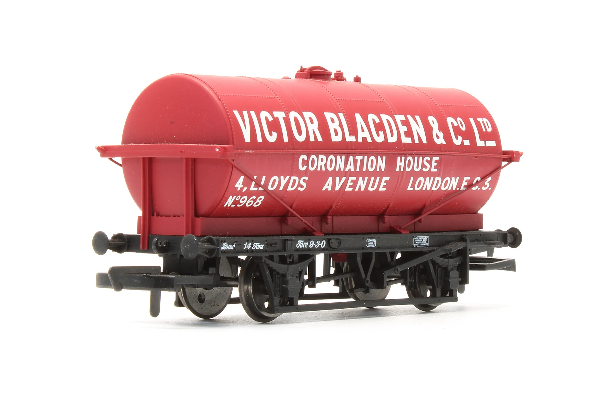 Pre-Owned R6663 20T Tank Wagon 'Victor Blagden' No.968 - Image 2