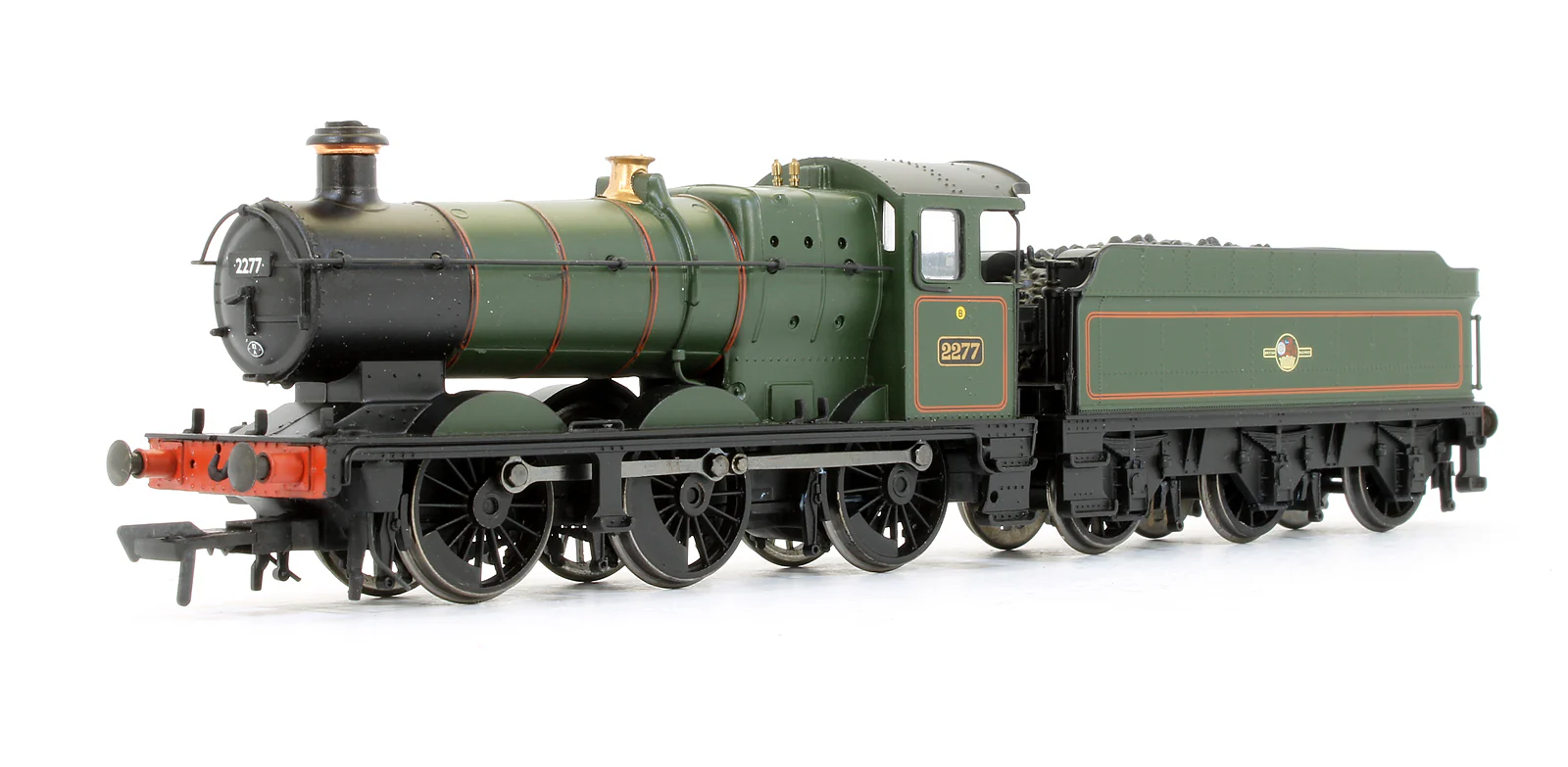 Pre-Owned 32-302 2251 Collett Goods 2277 BR Lined Green Late Crest Steam Locomotive