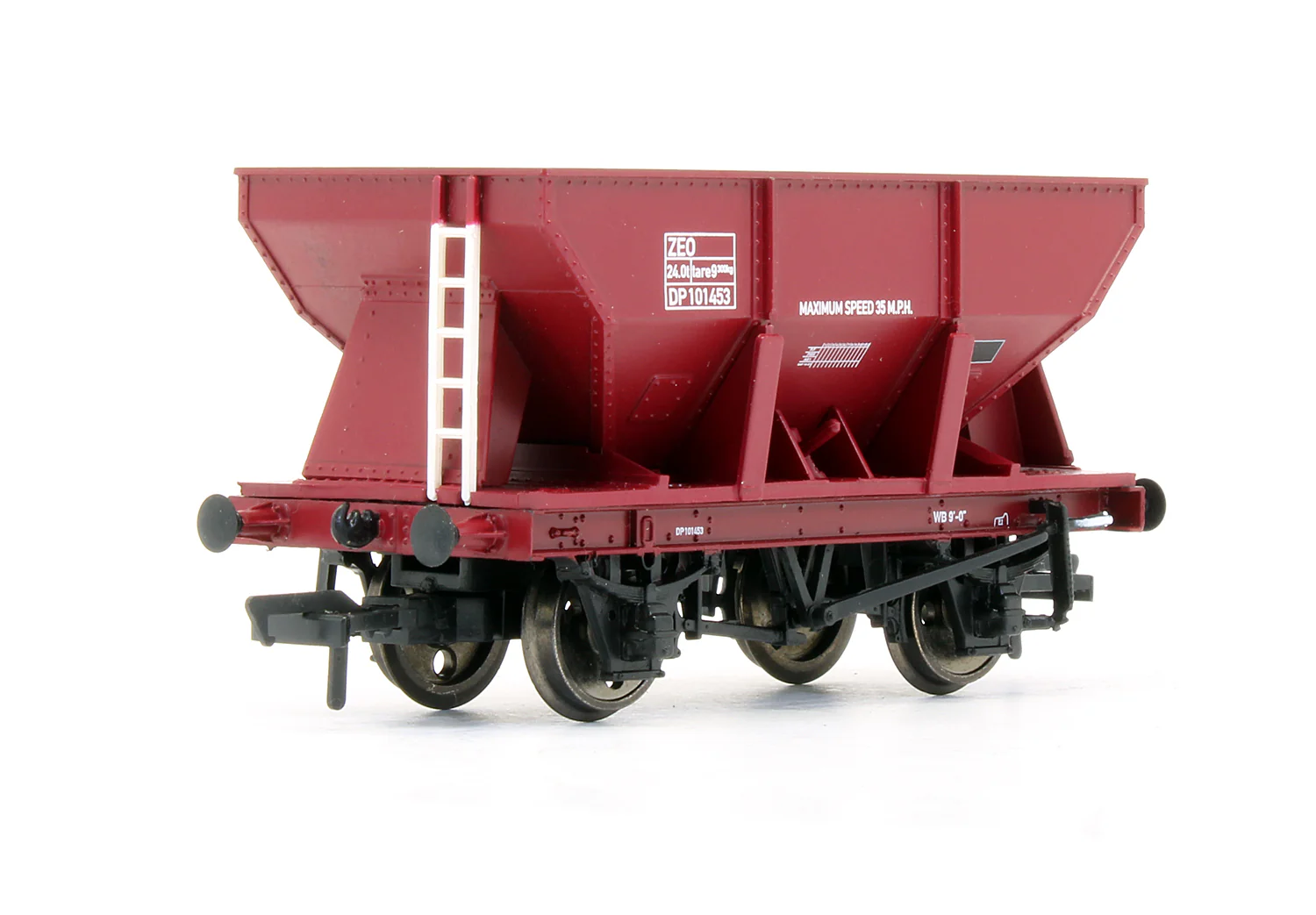 Pre-Owned 37-505 24T Ore Hopper ZEO Wagon Gulf Red 'DP101453'