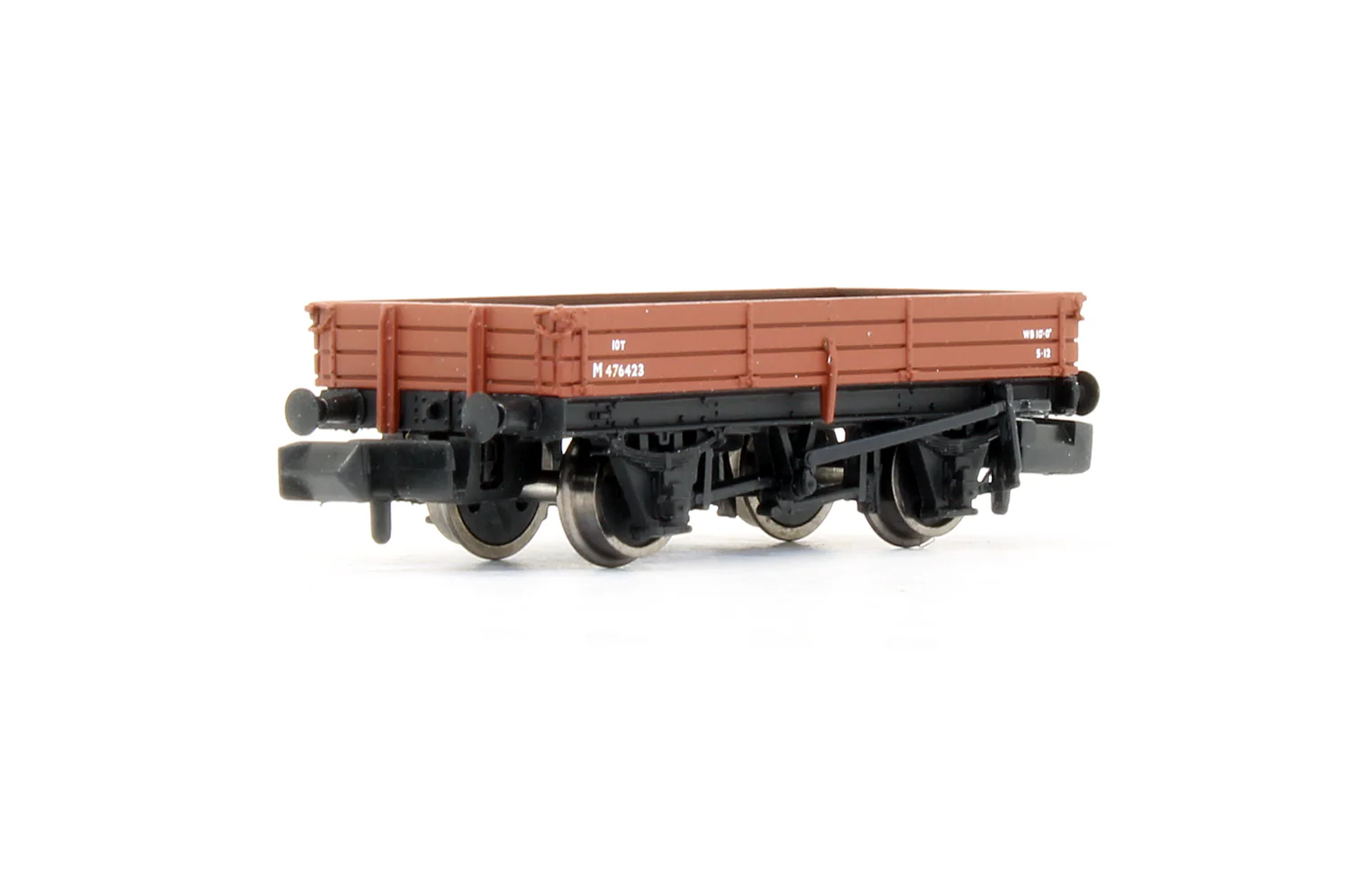 Pre-Owned 3 Plank Wagon BR Bauxite - Early 'M476423' - Image 2