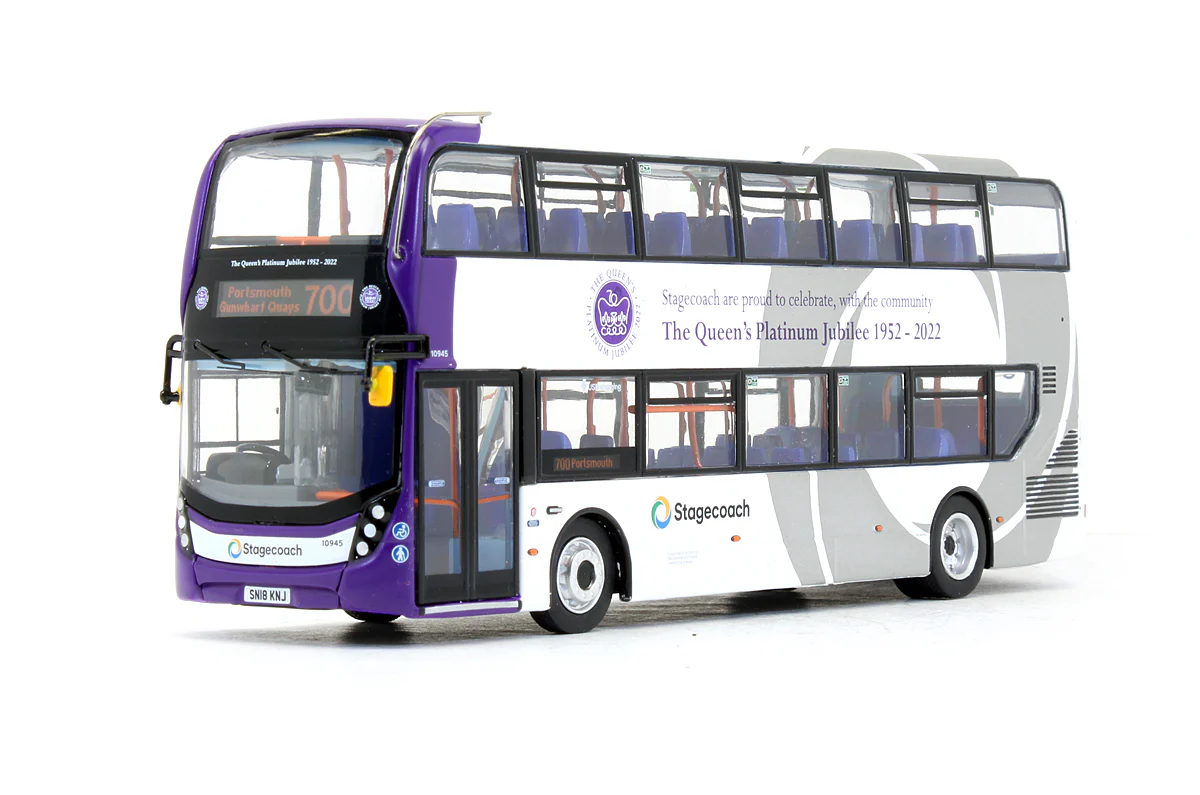 UKBUS 6529 Pre-Owned Alexander Dennis Enviro 400 MMC Stagecoach South 'The Queen's Platinum Jubilee 1952 - 2022'
