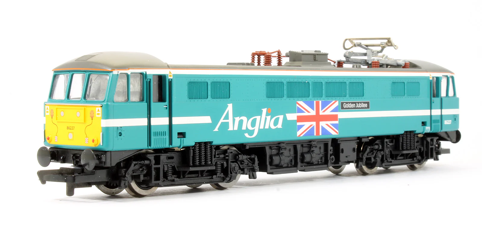 Pre-Owned R2362 Anglia Railways Class 86227 'Golden Jubilee' Electric Locomotive - Image 2
