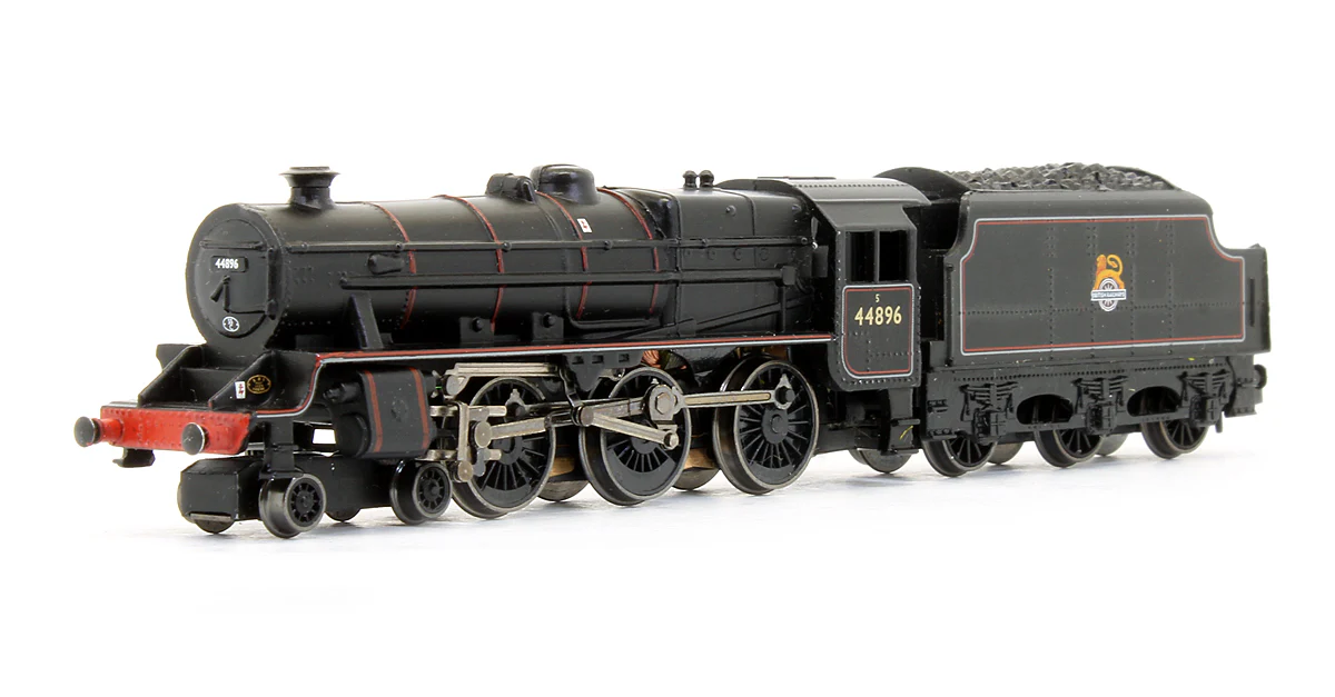 Pre-Owned 372-126 Black 5 44896 Mixed Traffic Lined BR Black Early Emblem Steam Locomotive