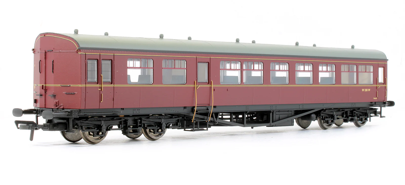 Pre-Owned 39-576 BR Auto Trailer Maroon W228W - Image 2