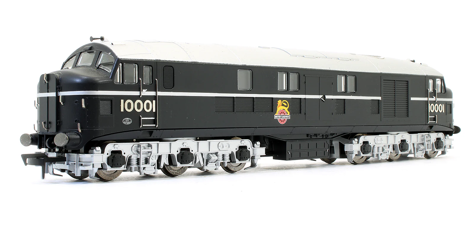 Pre-Owned BR Black 10001 With Large Early Crest (April 1951 - May 1954) Diesel Locomotive - Image 2