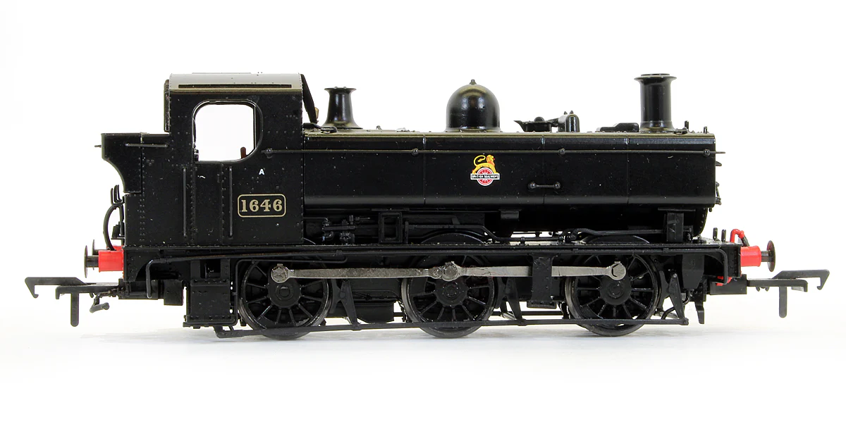 MR-302A BR Black 16XX No.1646 Early Emblem Steam Locomotive (Exclusive Edition) - Image 3