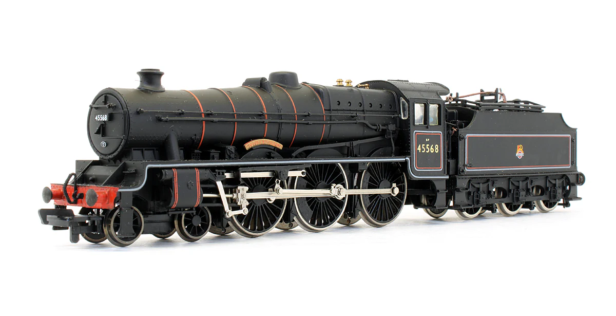 Pre-Owned 31-152 BR Black Lined Early Crest Jubilee Class 'Western Australia' 45568 Steam Locomotive
