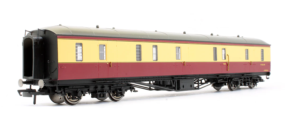 Pre-Owned R4404A BR Crimson & Cream Hawksworth Passenger Brake Coach 'W316W' - Image 2