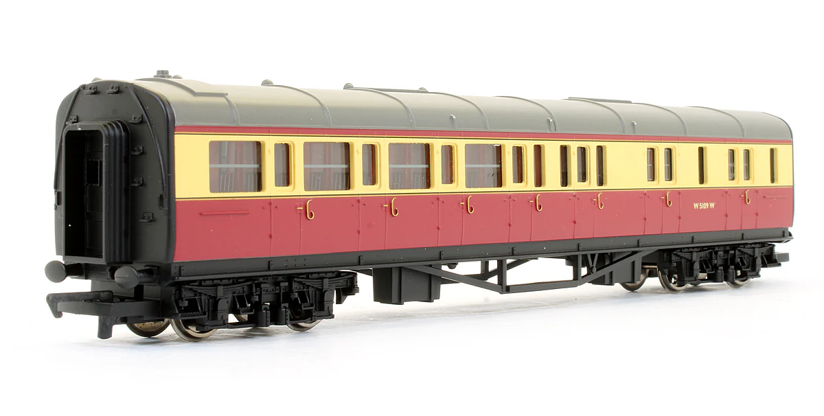 Pre-Owned BR (EX-GWR) Crimson & Cream Brake Coach W5109W