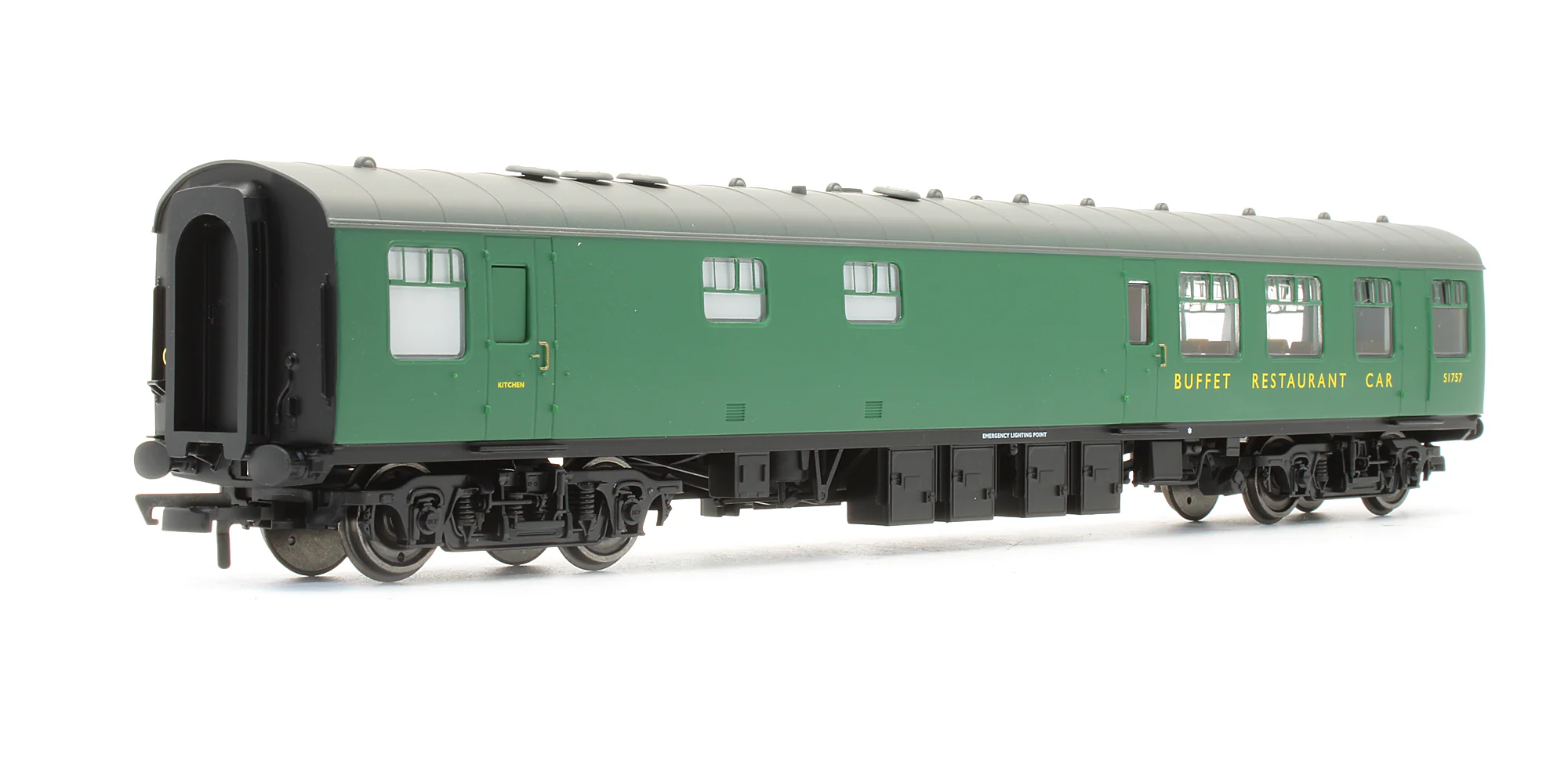 Pre-Owned R4972A BR Green MK1 Restaurant Buffet Coach No.S1757 - Image 2