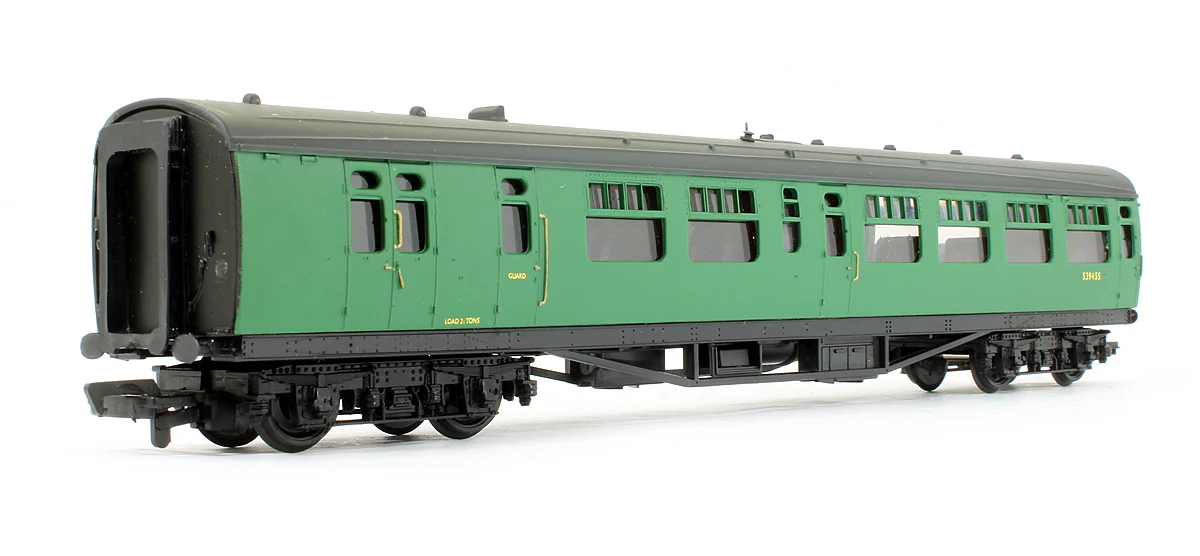 Pre-Owned 34-500 BR Malachite Green 63' Bulleid Corridor / Open Brake 2nd Coach - Image 2