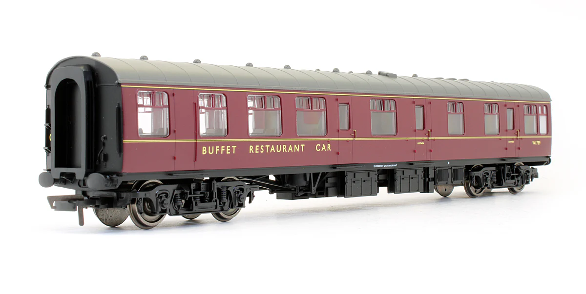 Pre-Owned R4971 BR Maroon MK1 Restaurant Buffet Coach 'W1739'