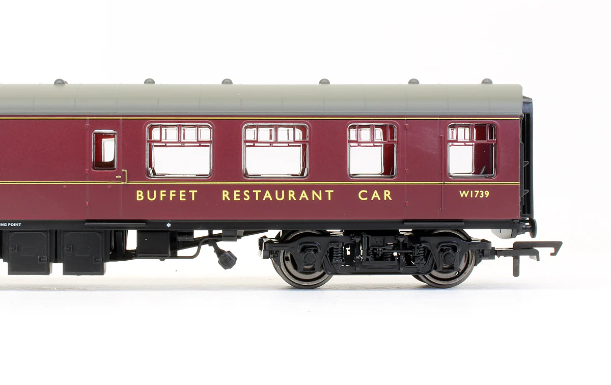 Pre-Owned R4971 BR Maroon MK1 Restaurant Buffet Coach 'W1739' - Image 3
