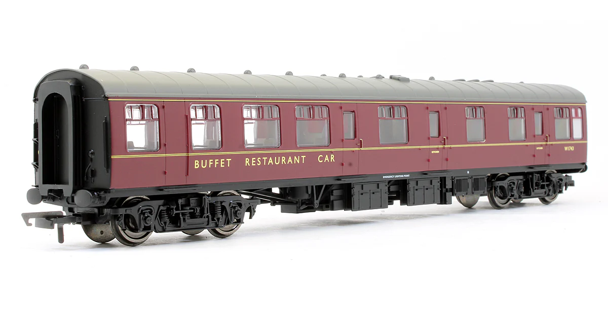 Pre-Owned R4971A BR Maroon MK1 Restaurant Buffet Coach 'W1743' - Image 2