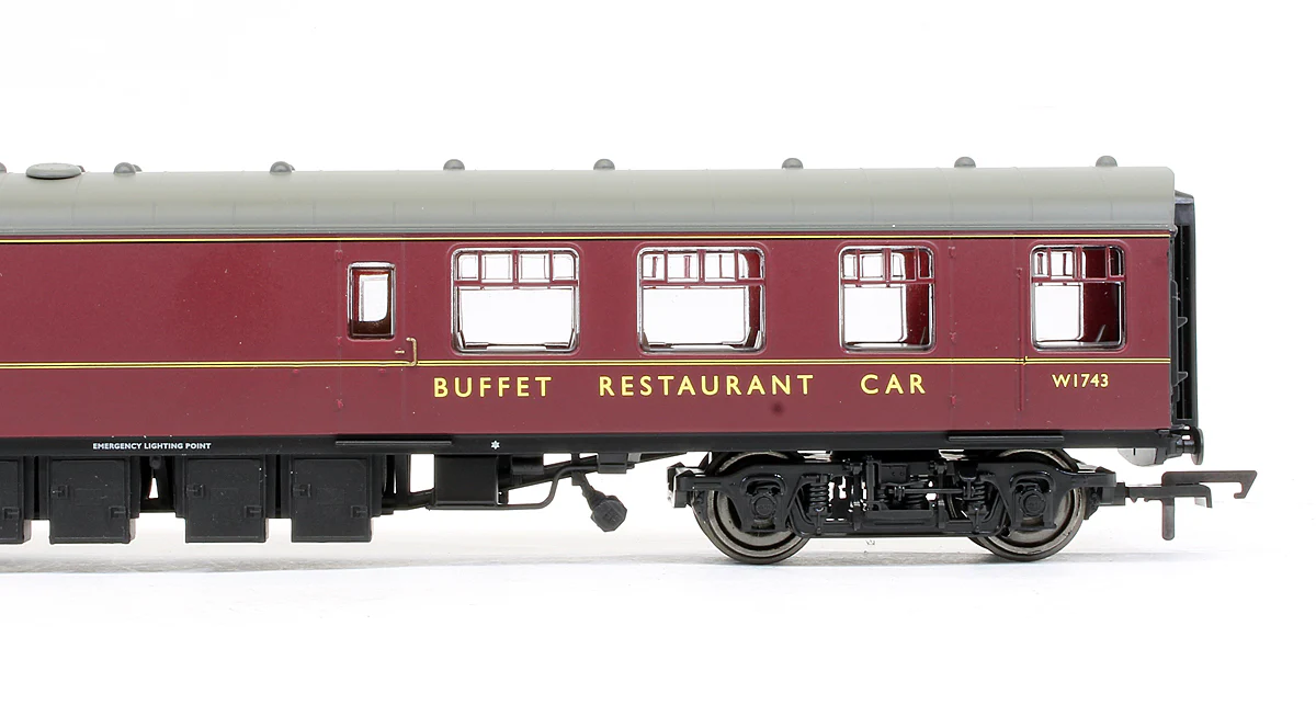 Pre-Owned R4971A BR Maroon MK1 Restaurant Buffet Coach 'W1743' - Image 3
