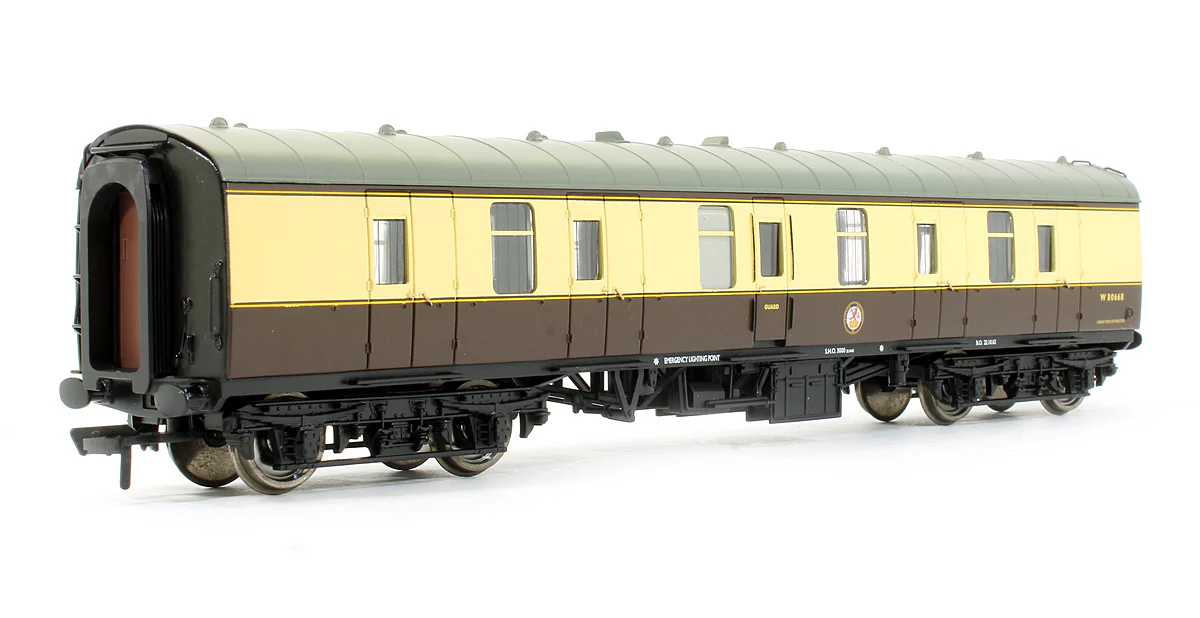 Pre-Owned 39-176A BR MK1 Full Brake BG Coach Chocolate & Cream 'W80668' - Image 2