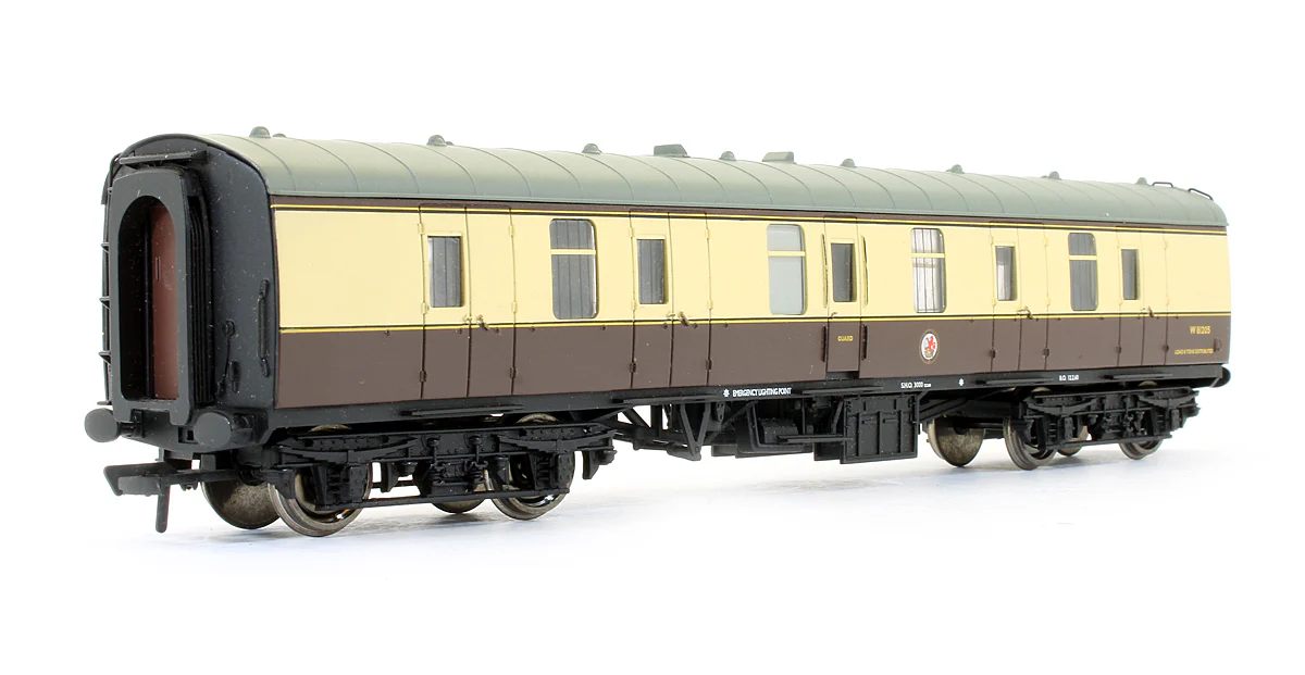 39-179 Pre-Owned BR MK1 Full Brake BG Coach Chocolate & Cream 'W81205' - Image 2