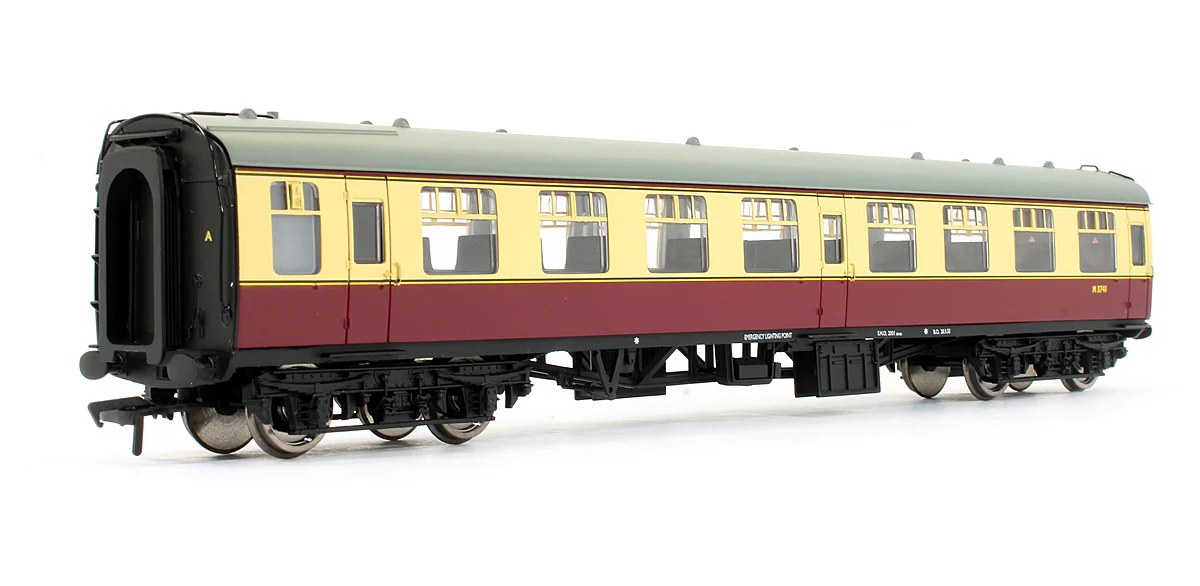 Pre-Owned 39-052E BR MK1 SO Second Open Crimson & Cream Coach 'M3741' - Image 2