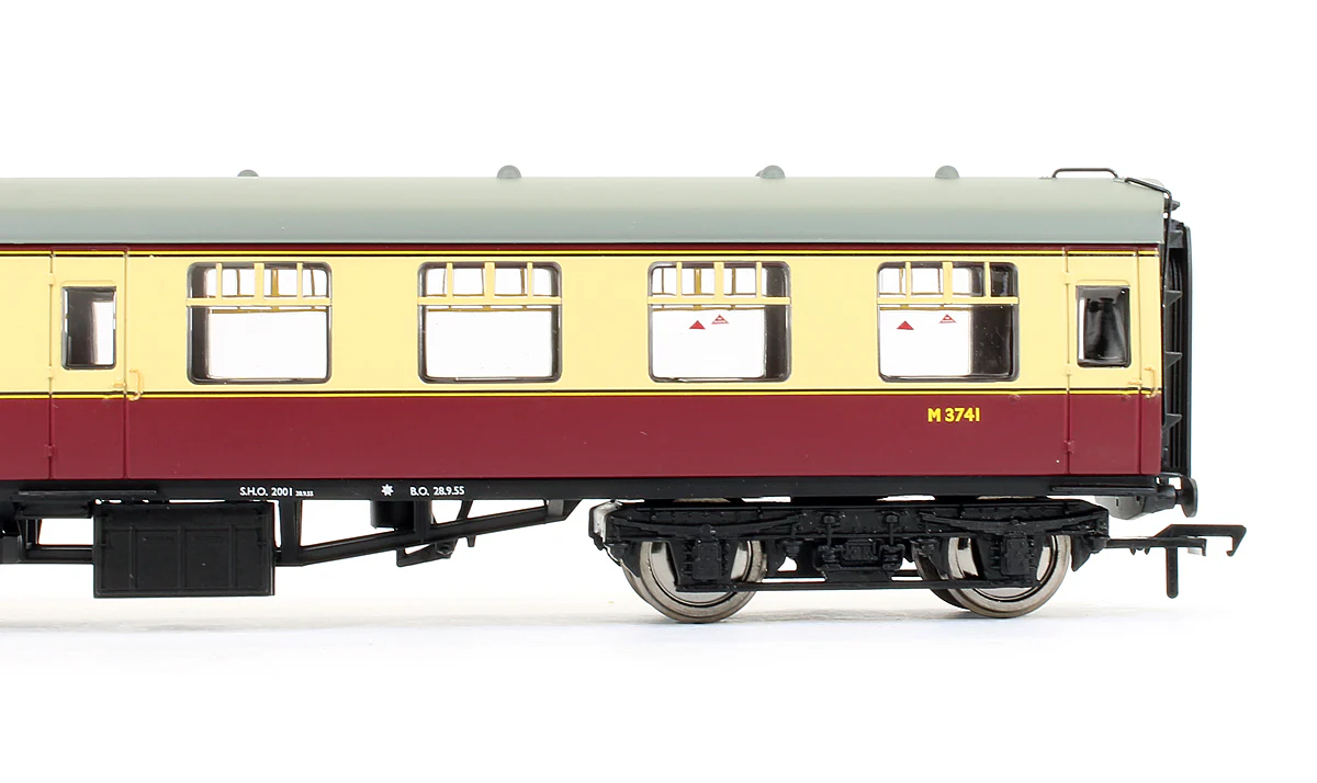 Pre-Owned 39-052E BR MK1 SO Second Open Crimson & Cream Coach 'M3741' - Image 3