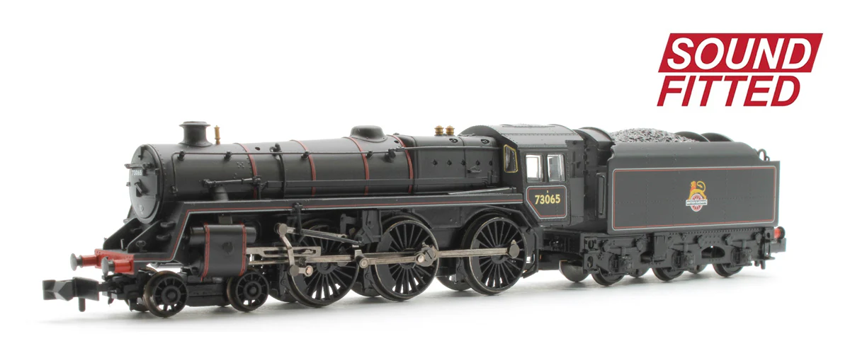 Pre-Owned 372-730SF BR Standard 5MT with BR1C Tender 73065 BR Lined Black (Early Emblem) - DCC Sound