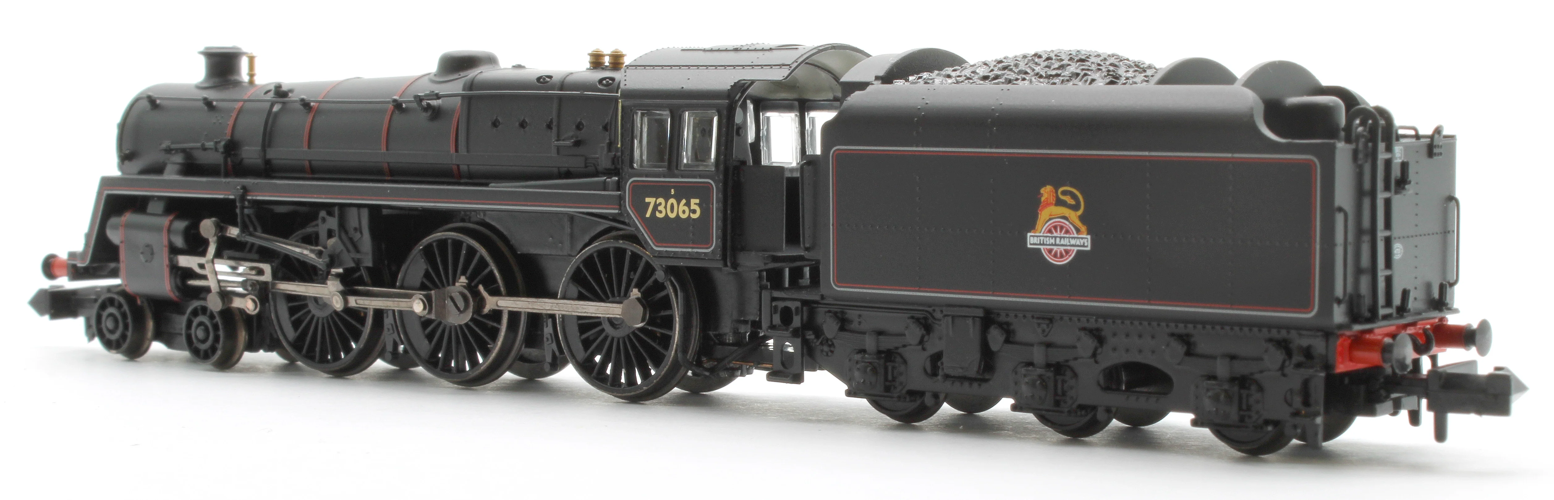 Pre-Owned 372-730SF BR Standard 5MT with BR1C Tender 73065 BR Lined Black (Early Emblem) - DCC Sound - Image 2