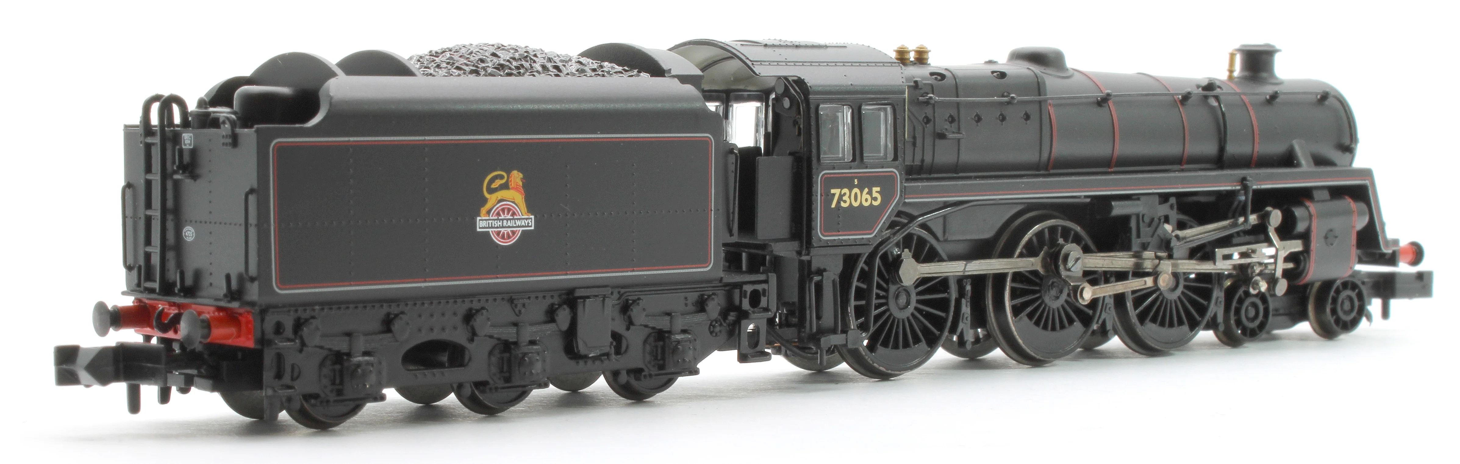 Pre-Owned 372-730SF BR Standard 5MT with BR1C Tender 73065 BR Lined Black (Early Emblem) - DCC Sound - Image 3