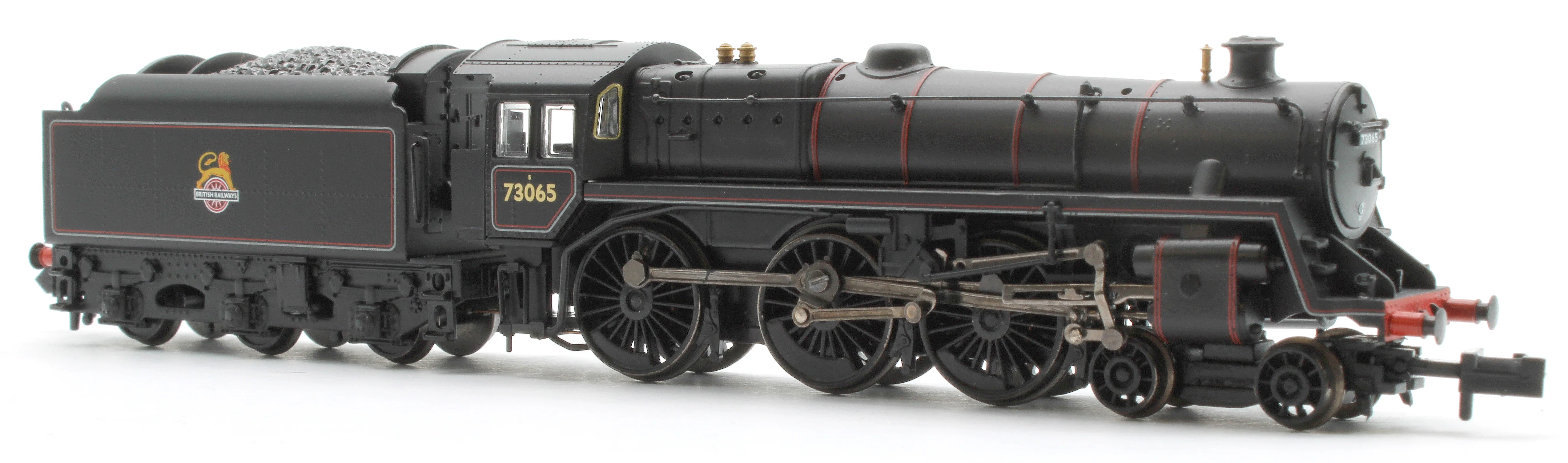 Pre-Owned 372-730SF BR Standard 5MT with BR1C Tender 73065 BR Lined Black (Early Emblem) - DCC Sound - Image 4