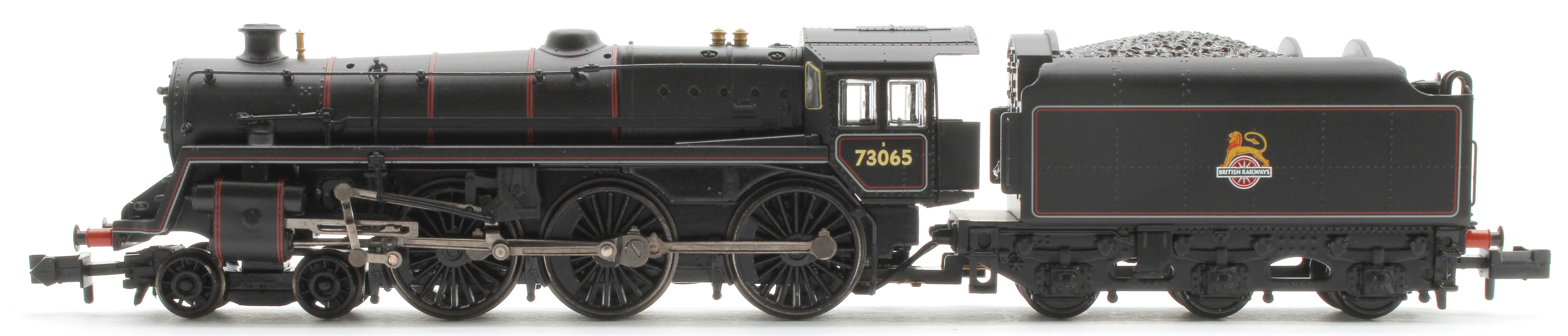 Pre-Owned 372-730SF BR Standard 5MT with BR1C Tender 73065 BR Lined Black (Early Emblem) - DCC Sound - Image 5