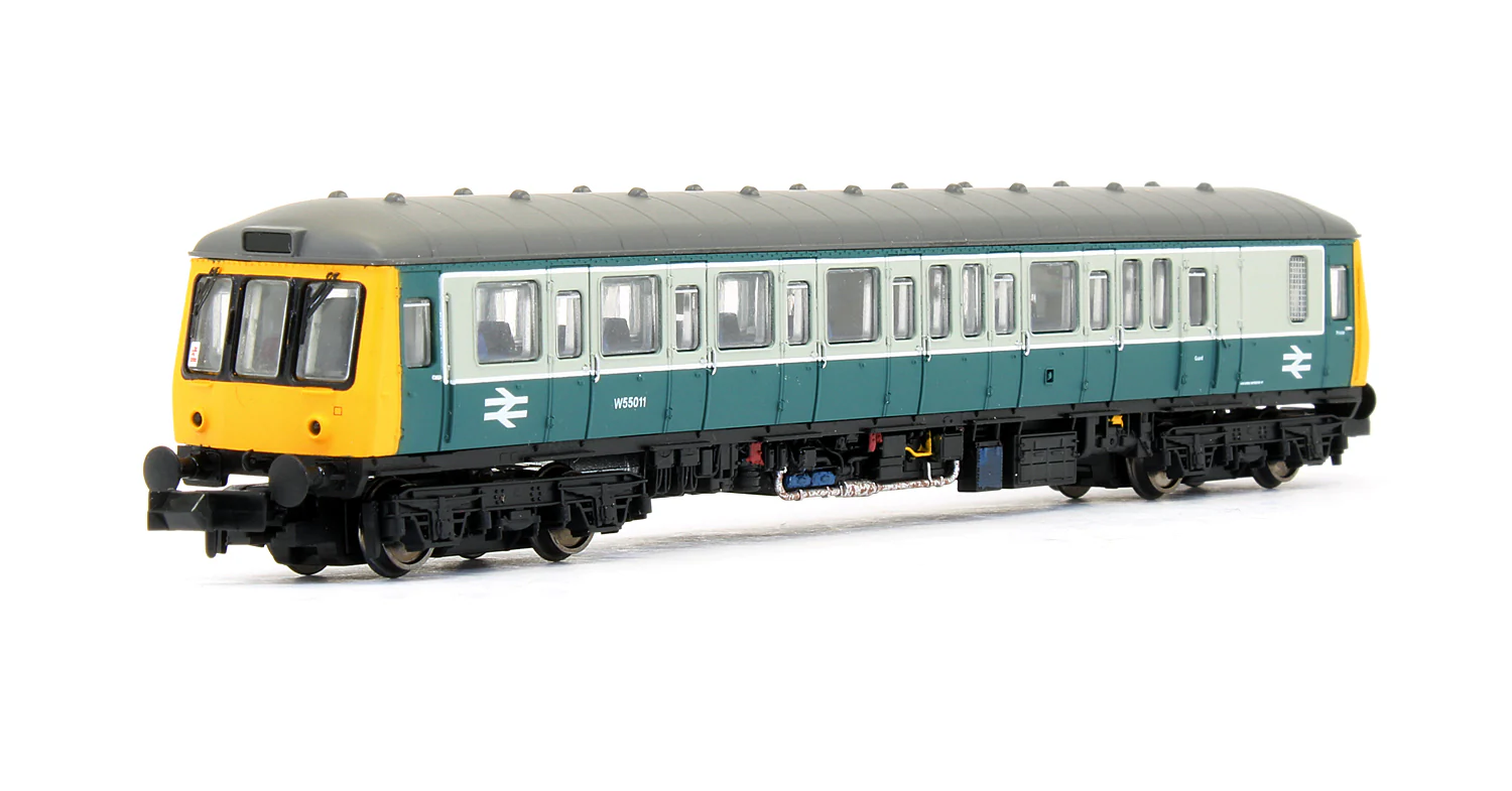 Pre-Owned ND210B Class 121 #55011 BR Blue / Grey (Dummy Car) - DCC Fitted - Image 2