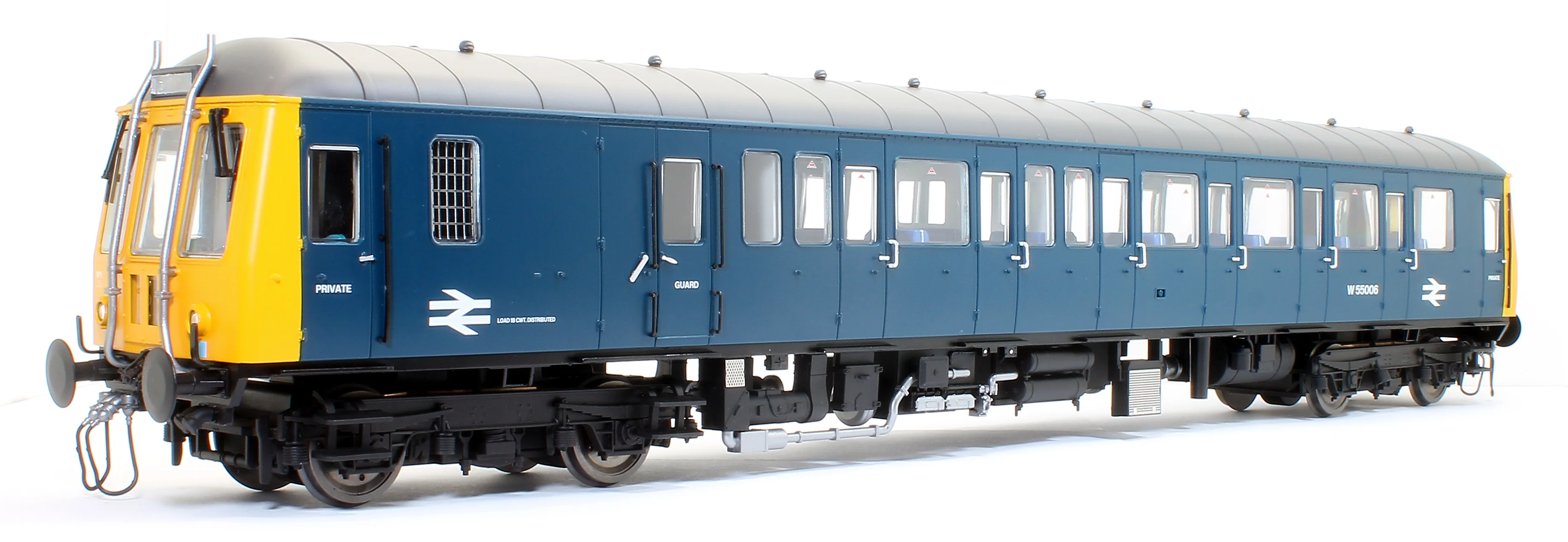 Pre-Owned Class 122 55006 BR Blue Single Car DMU - Image 4