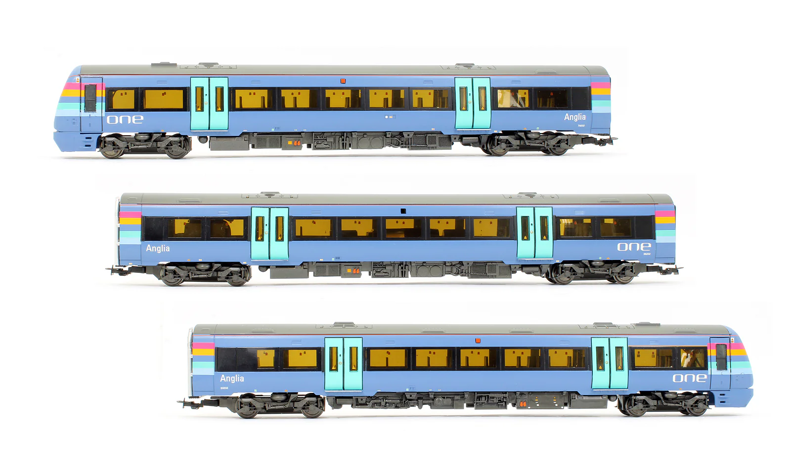 Pre-Owned 32-464 Class 170/2 DMU 3 Car Unit 'Anglia/One'