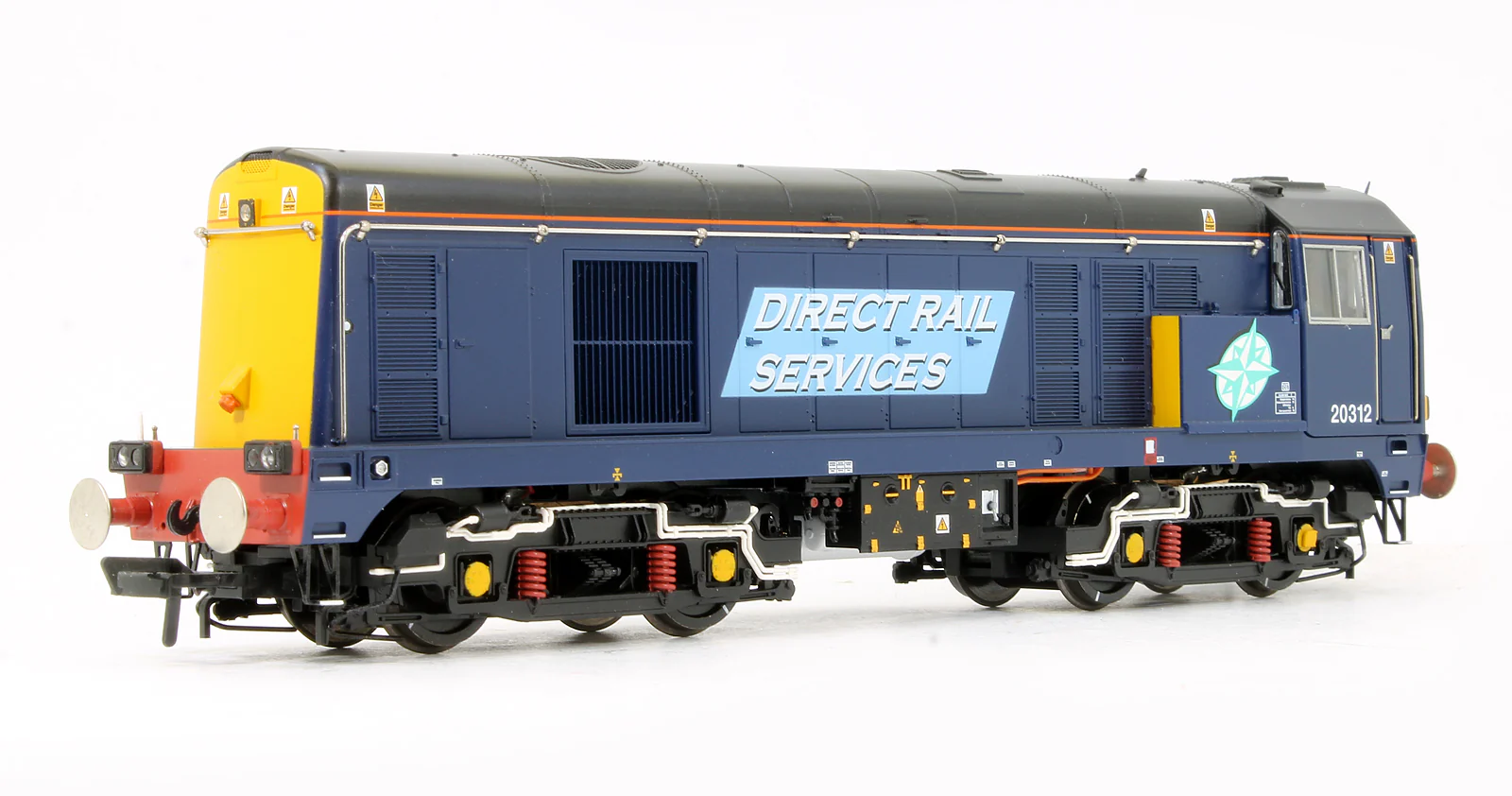 35-127 Pre-Owned Class 20/3 20312 Direct Rail Services Compass Blue Locomotive - Image 2