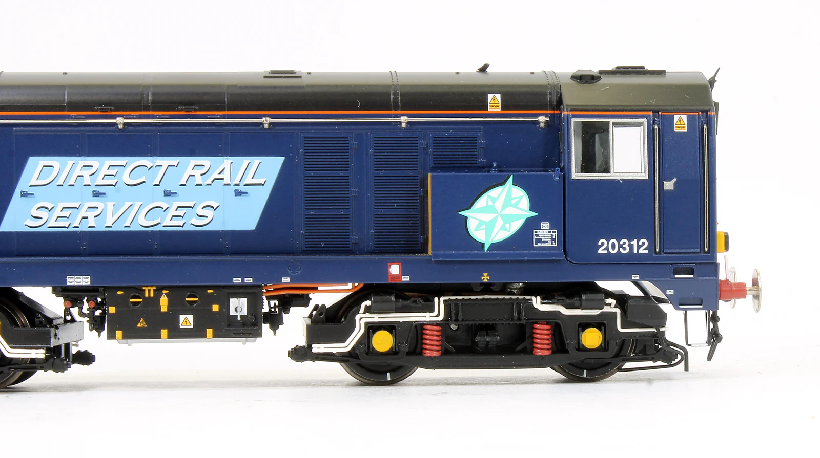 35-127 Pre-Owned Class 20/3 20312 Direct Rail Services Compass Blue Locomotive - Image 4