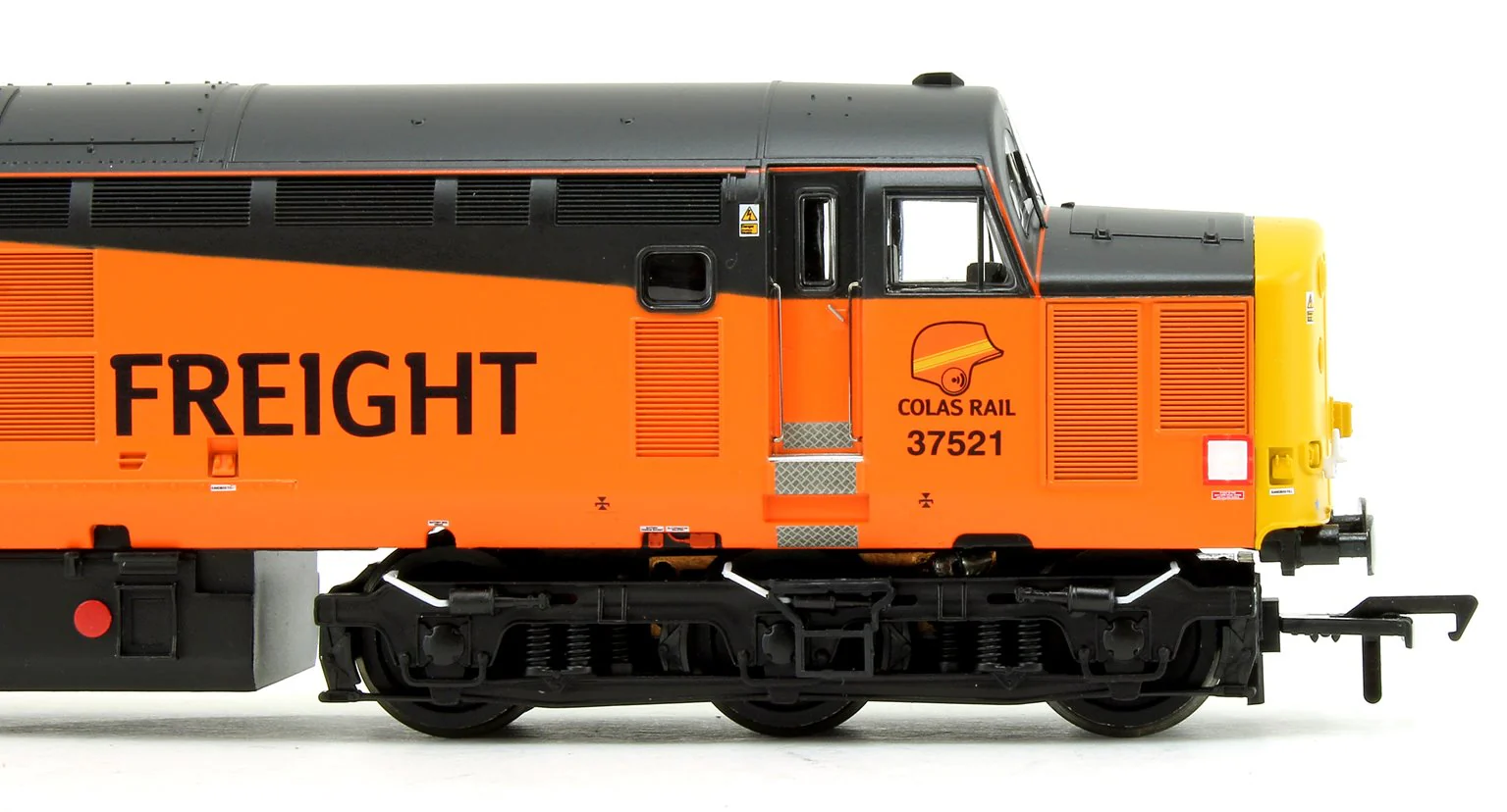 Pre-Owned 32-394 Class 37/5 Refurbished 37521 Colas Rail Freight Diesel Locomotive - DCC Fitted - Image 5
