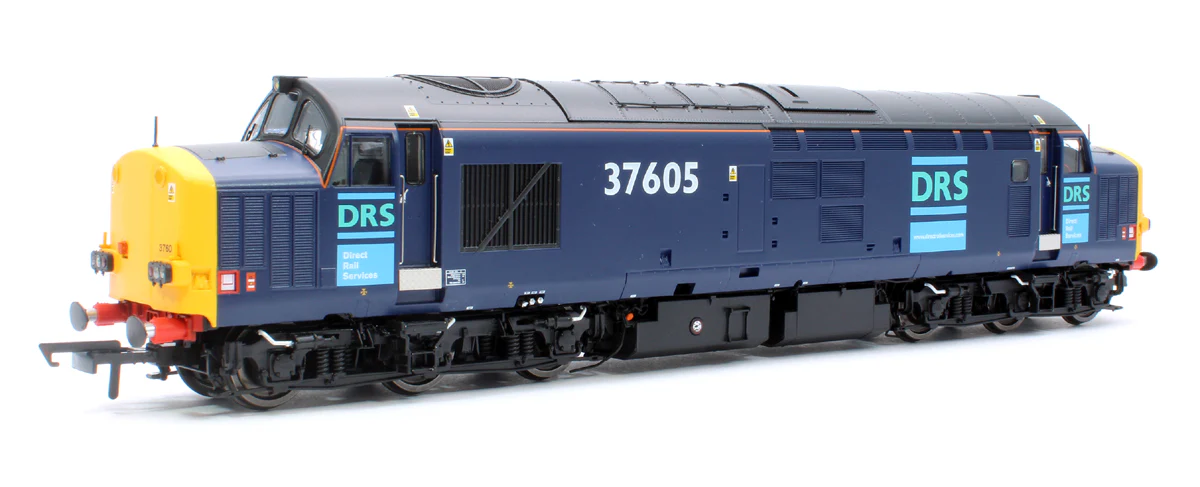 ACC231237605DCC Pre-Owned Class 37/6 37605 Original DRS Livery Diesel Locomotive - DCC Sound