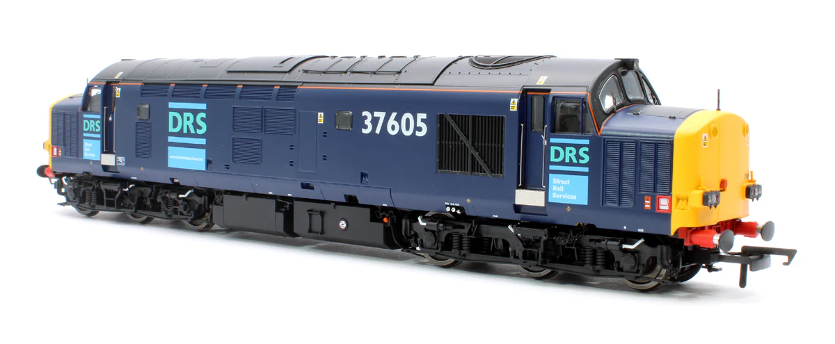 ACC231237605DCC Pre-Owned Class 37/6 37605 Original DRS Livery Diesel Locomotive - DCC Sound - Image 4