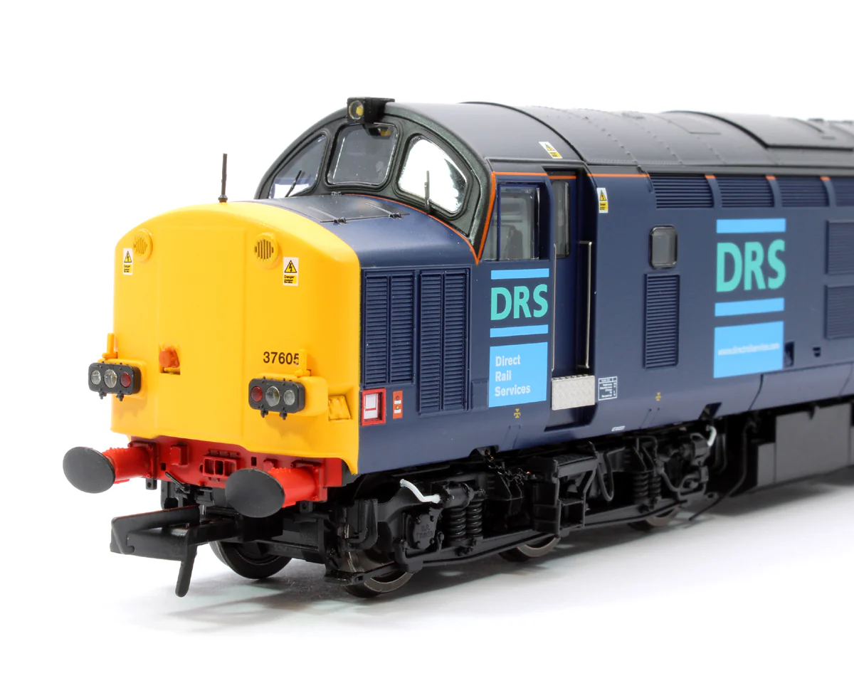 ACC231237605DCC Pre-Owned Class 37/6 37605 Original DRS Livery Diesel Locomotive - DCC Sound - Image 6