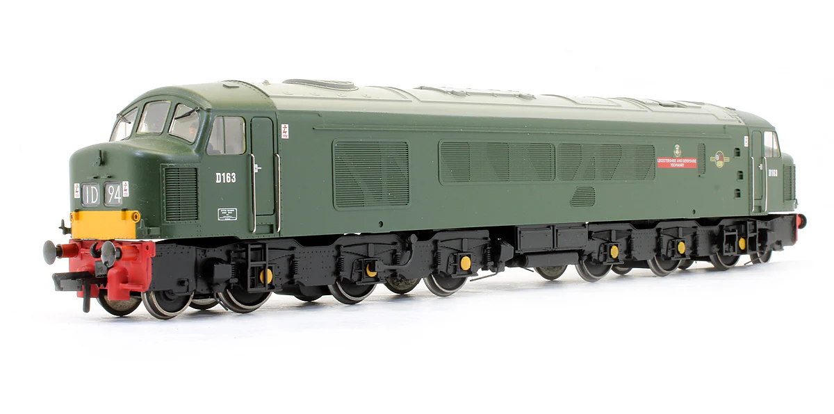 Pre-Owned 32-700 Class 46 D163 'Leicestershire & Derbyshire Yeomanry' BR Green Diesel Locomotive