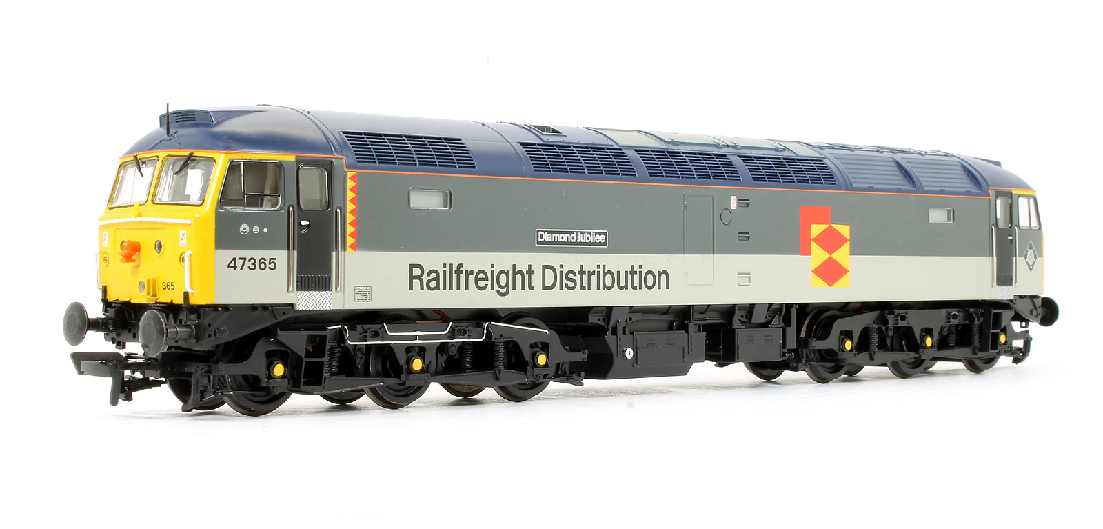Pre-Owned 32-816 Class 47365 'Diamond Jubilee' Railfreight Distribution Diesel Locomotive