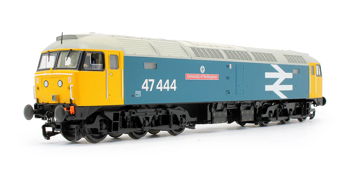 Pre-Owned 31-660A Class 47444 'University Of Nottingham' BR Blue Large Logo Diesel Locomotive - Image 2