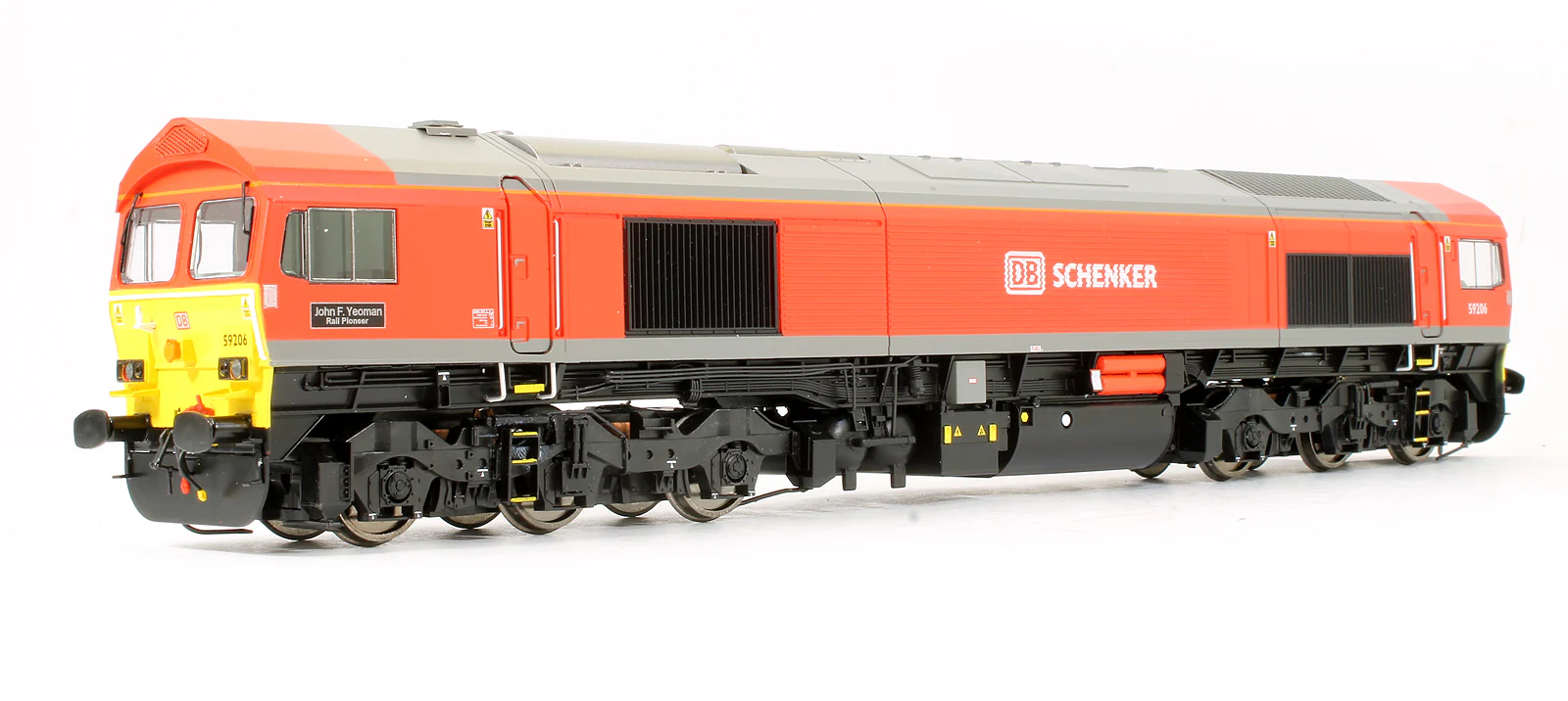 4D-005-002 Pre-Owned Class 59 206 'John F Yeoman' DB Schenker Diesel Locomotive - Image 2