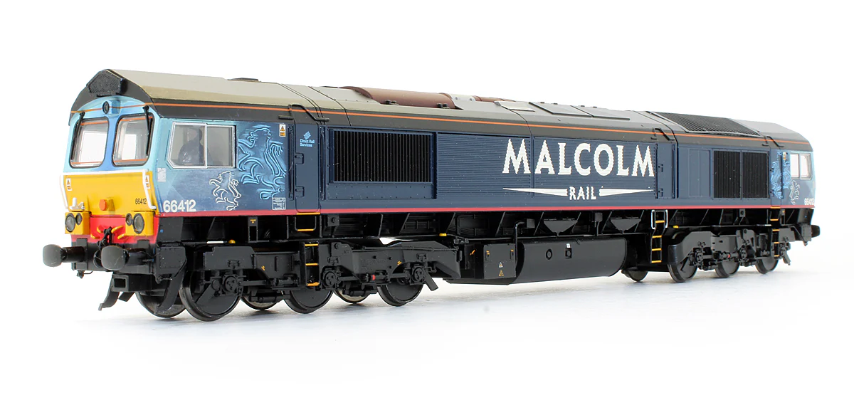 Pre-Owned 32-979 Class 66412 Malcolm Rail Diesel Locomotive - Image 2