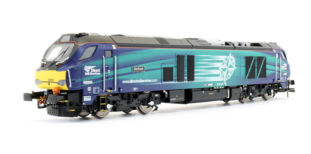 Pre-Owned 4D-022-002 Class 68 005 'Defiant' DRS Livery Diesel Locomotive - DCC Fitted - Image 2
