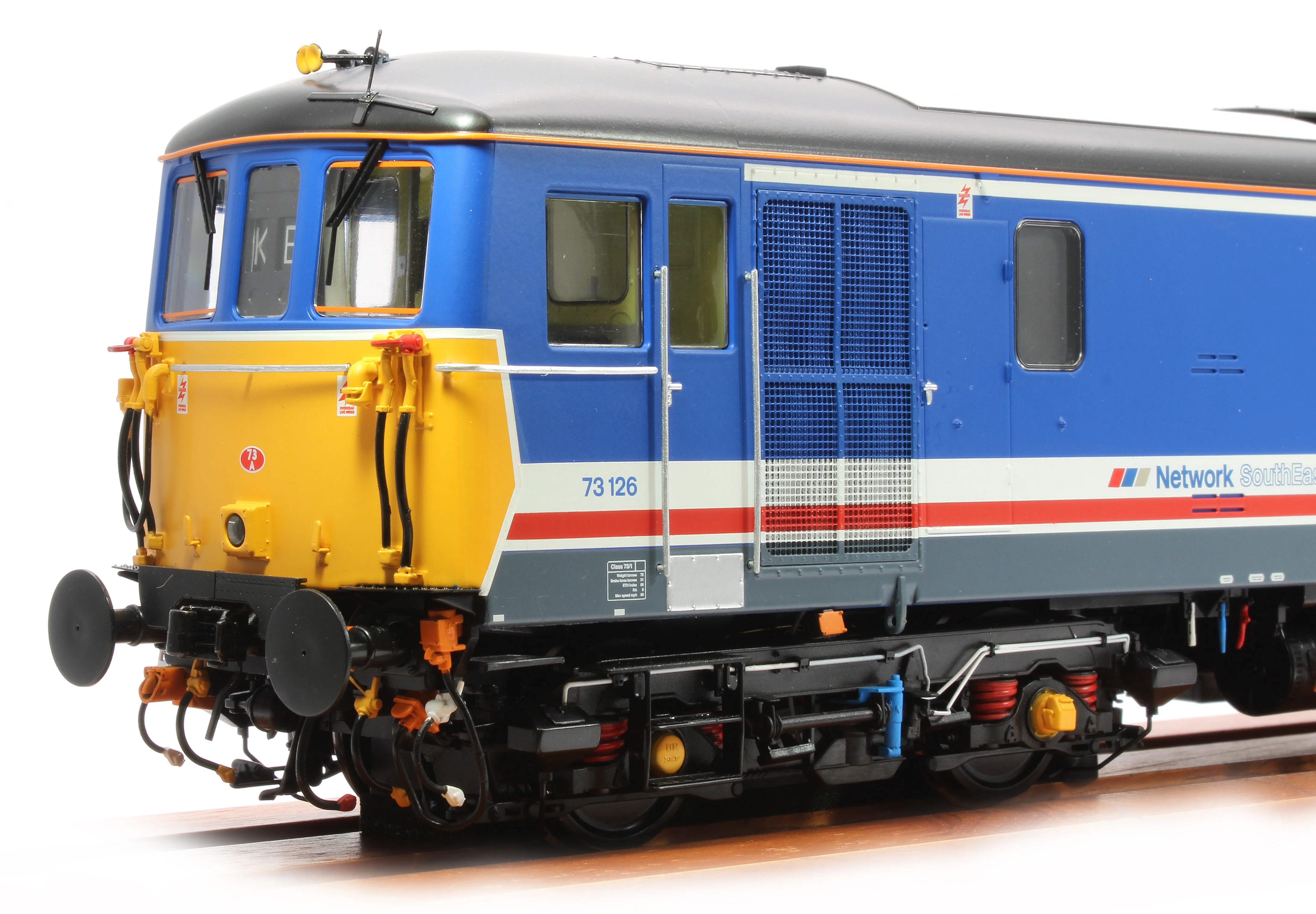 7306 Pre-Owned Class 73/1 Revised Network SouthEast 73126 Kent & East Sussex Railway Electro Diesel Locomotive - Image 3